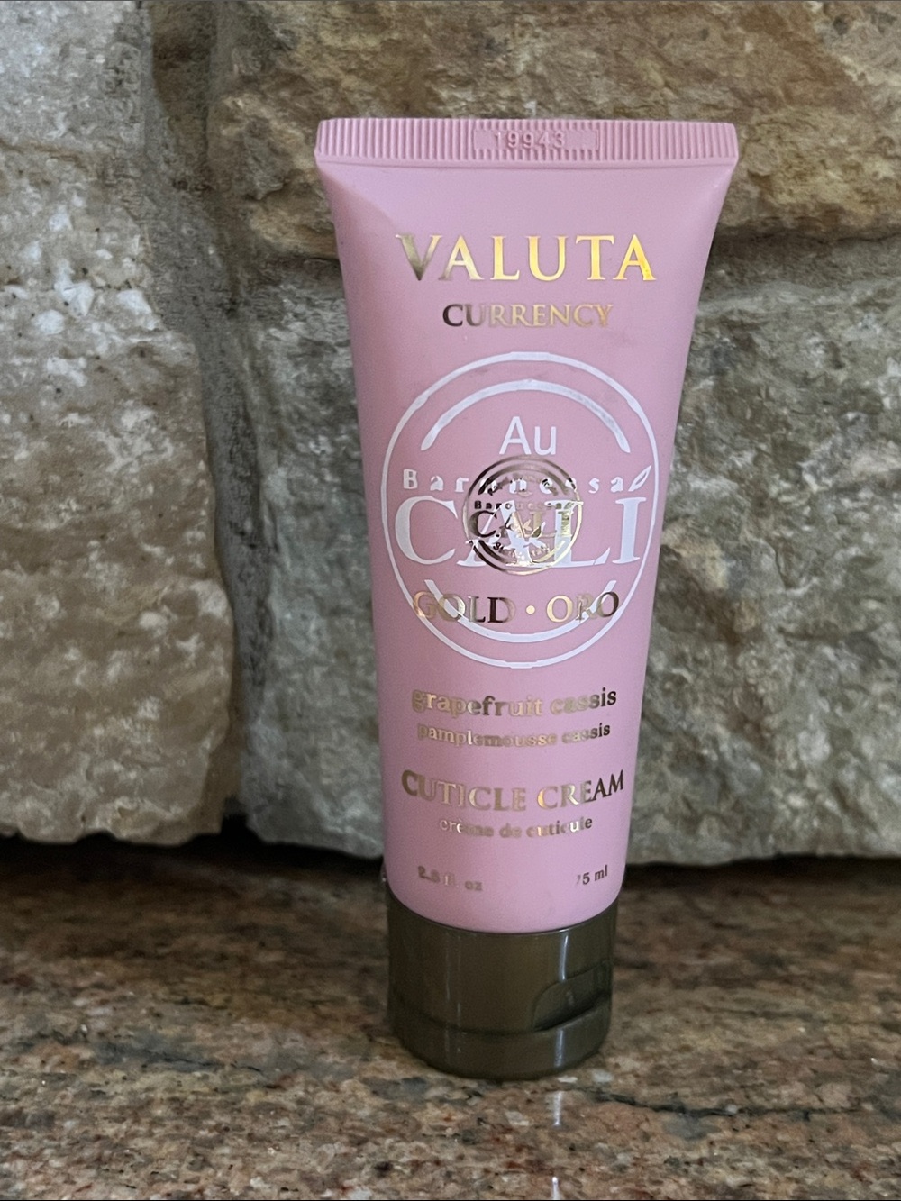 Valuta Currency Au Cuticle Cream - Pink Tube